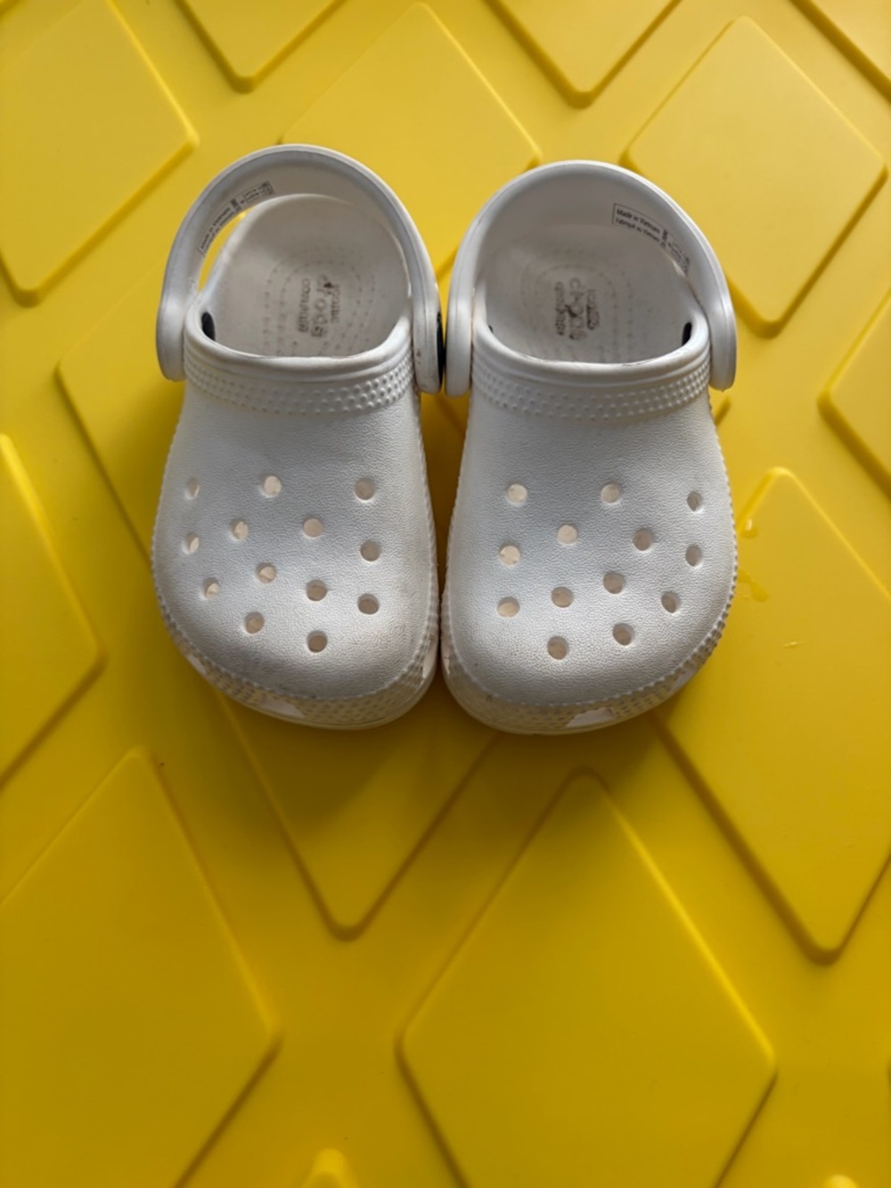 White Kids Clog Shoes - Comfortable Slip-On